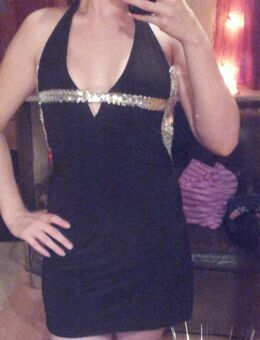 Sexy Rückenfreies Mini Kleid, Gr. XS - Düsseldorf