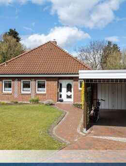 Wohnen auf einer Ebene, solider Bungalow in ruhiger Lage, Obj. 8528 - Bad Zwischenahn