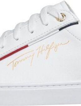 Tommy Hilfiger TOMMY HIFLIGER SIGNATURE SNEAKER Sneaker mit bunter Paspellierung, Freizeitschuh, Halbschuh, Schnürschuh