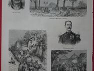 Grafik , Sudan ,1884 , Voyage au Soudan francais, M58 - Görlitz