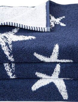 Dyckhoff Handtuch Set Maritim, Starfish, Frottier (Set, 3-St), 2 Handtücher (50x100cm), 1 Duschtuch (70x140cm)