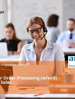 Teamleiter Order Processing (w/w/d) - Abteilung Sales - Ostfildern