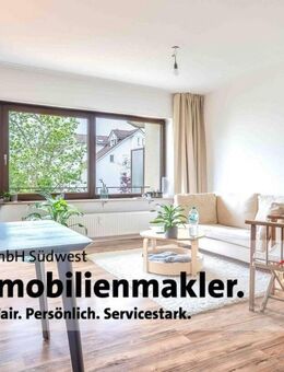 KN-Zähringerplatz: 3-Zi.-Eigentumswohnung im 1.OG mit EBK, Balkon und 2-TG-Stellplätzen - vermietet - Konstanz