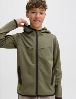 Jack & Jones Junior Kapuzensweatjacke JCOFUSION SWEAT ZIP HOOD NOOS JNR