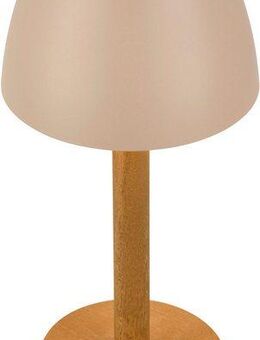 Briloner Leuchten LED Außen-Tischleuchte SERINA WOOD 7661011