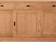 Home affaire Sideboard Schröder, Kommode, 3 Schiebetüren, 3 Schubkasten, aus massivem Kiefernholz