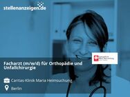 Facharzt (m/w/d) für Orthopädie und Unfallchirurgie - Berlin
