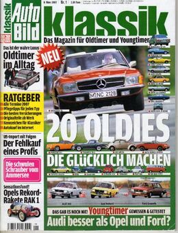 Auto Bild klassik Das Magazin für Oldtimer und Youngtimer Heft März 2007 - Spraitbach