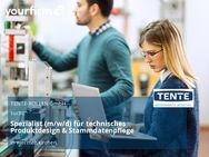 Spezialist (m/w/d) für technisches Produktdesign & Stammdatenpflege - Wermelskirchen