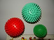 3 verschieden große Igelbälle - Massage Massageball 5,8 / 7,5 / 8cm - Chemnitz