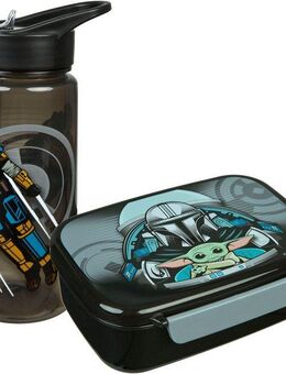 Scooli Lunchbox Star Wars, (Set, 2-tlg), mit Trinkflasche