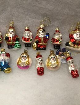 Vintage Christbaumschmuck 16 Aufhänger Baumschmuck Weihnachtsschmuck - Meerbusch