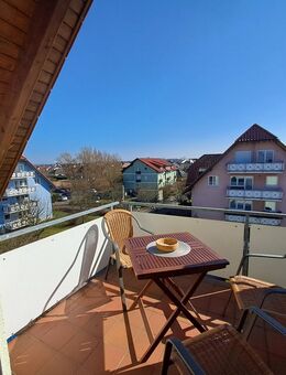 Gemütliche Dachgeschosswohnung mit Balkon und toller Aussicht - Kühlungsborn