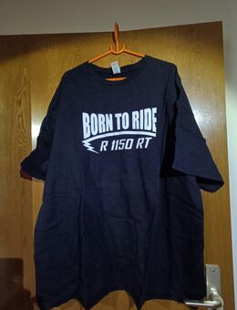 T-Shirt Gr. 4 XL schwarz - BMW R 1150 RT bezogen - Herrieden