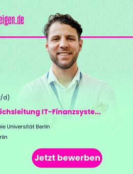 Bereichsleitung IT-Finanzsysteme (m/w/d) - Berlin