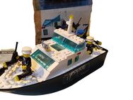 schwimmendes LEGO Polizeiboot 4010 mit Anleitung - Inwil