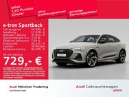 Audi e-tron, Sportback S qu Display Top View, Jahr 2022 - München