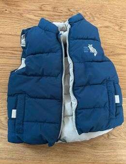 Weste Gr. 92 beige/blau - Dietingen