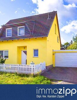 Archtektenhaus in Fredersdorf: EFH,Bj.2003, 4 Zi., Kü.,Bad, Kamin,Vollkeller, Dachstudio, PV-Anlage - Fredersdorf-Vogelsdorf