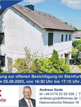 Startklar für die Modernisierung: Einfamilienhaus Voll unterkellert und entkernt. (AG-6504) - Celle