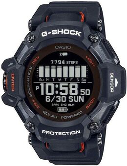 CASIO G-SHOCK Smartwatch, Solaruhr, Armbanduhr, Herrenuhr, Digitaluhr,Stoppfunktion, Weltzeit