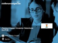 (Senior) Expert Investor Relations (m/f/d) - Berlin
