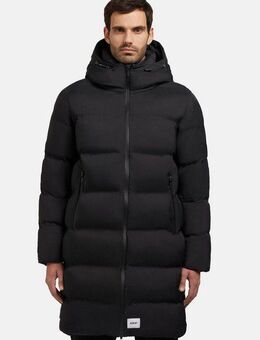 khujo Steppmantel Caius2-YM Stylischer Herren Wintermantel mit Kapuze
