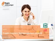 Projekt-Assistenz Baumanagement (m/w/d) - München