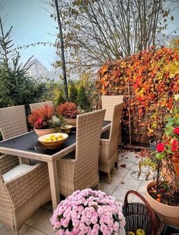 Privatverkauf: Exklusive 3-Zimmer-Erdgeschosswohnung mit eigenem Garten - inkl. Möbel! (VB) - Obersontheim