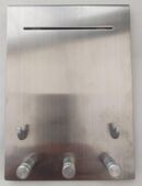 SCHLÜSSELBRETT aus VA Metall gebürstet 155x115mm in 08056