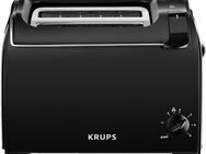 Krups Toaster Pro Aroma KH1518, 2 kurze Schlitze, für 2 Scheiben, 700 W, Krümelschublade, 6 Bräunungsstufen, Hebe-Funktion