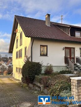 Geräumige Doppelhaushälfte mit durchdachter Raumaufteilung in Hossingen - Meßstetten