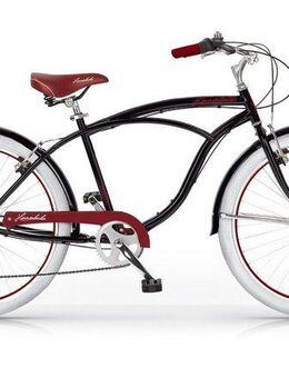 MBM Cruiser Honolulu Man, Mod. 125, 6 Gang Shimano Tourney Schaltwerk, Kettenschaltung, für Herren, Kettenschaltung