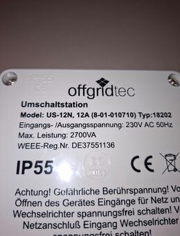 Offgridtec Umschaltstation 12A - Bautzen Zentrum