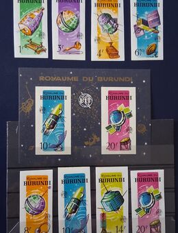 Burundi 1965 UIT Satz + Bl komplett postfrisch geschnitten - Görlitz