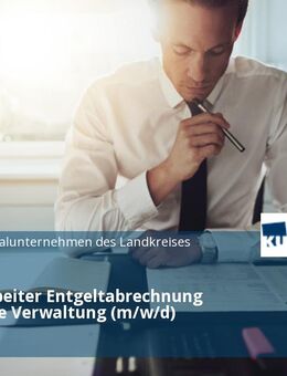 Sachbearbeiter Entgeltabrechnung öffentliche Verwaltung (m/w/d) - Würzburg