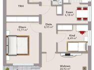 3,5 Zimmer-Wohnung mit großem Balkon & Garage - Tuttlingen