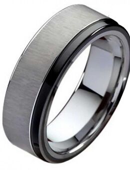 Damenring Wolframring DW105 ohne Stein - Aholming