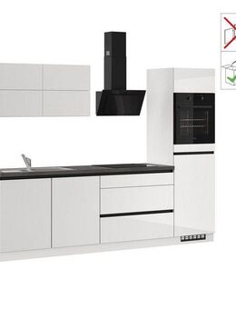 IMPULS KÜCHEN Küchenzeile "Hamburg", Ausrichtung wählbar, Schubkästen mit Soft-Close, vormontiert,wahlweise mit E-Geräten, Breite 280 cm