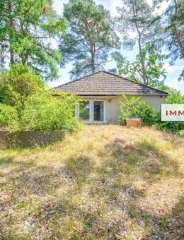 IMMOBERLIN.DE - Kladower Idyll: Angenehmes Einfamilienhaus mit harmonischem Garten in wunderbarer Lage - Berlin