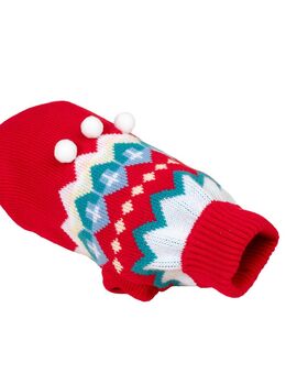 TIAKI Hundepullover Winter - Gr. L: ca. 33,5 cm Rückenlänge