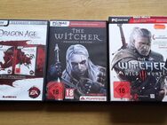 PC-Spiele: Dragon Age: Origins - Ultimate Edition; The Witcher - Enhanced Edition; The Witcher 3: Wild Hunt - Krefeld
