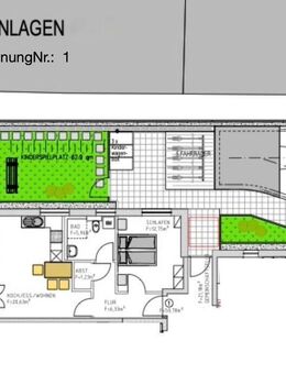 2 ZKB Gartenwohnung Nr. 1.: in 86199 Augsburg Ortsteil Inningen - Augsburg