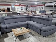 Ecksofa Eckcouch Bettfunktion Stauraum Sofa Couch in grau - Beelen