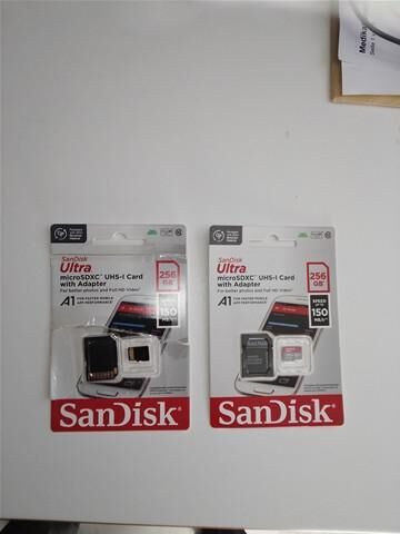 2 x SanDisk Ultra microSDXC Speicherkarten 256 GB - Fürth