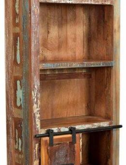 SIT Bücherregal Jupiter, aus recyceltem Altholz, Höhe 180 cm, Shabby Chic, Vintage