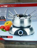 Edelstahl Fondueset in OVP in 55457