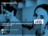 Customer Support (Marketing Platform) Dutch (m/f/d) - Berlin