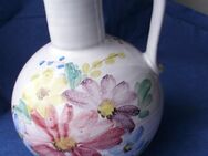 Arabia Finland Vase Krug Blumenvase handbemalt Blumen Deko Vintage Retro 25,- - Flensburg