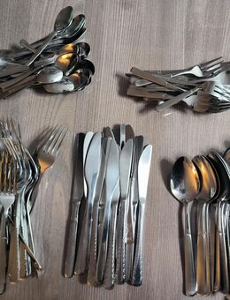 Besteck und Geschirr Konvolut - Oberschweinbach